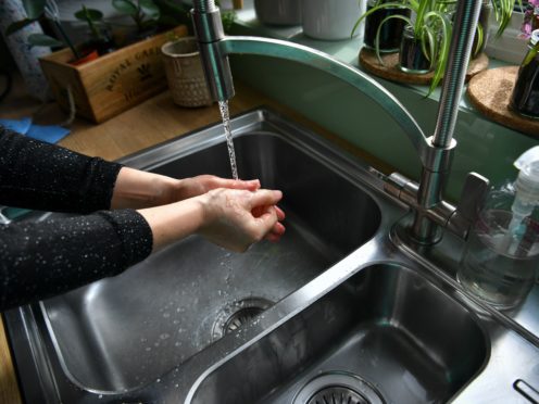 Handwashing responsible for bacteria in sinks – study (Ben Birchall/PA)
