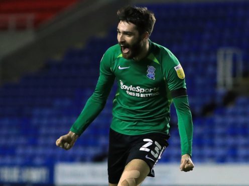 Birmingham’s Jon Toral is out for Lee Bowyer’s side. (Adam Davy/PA)