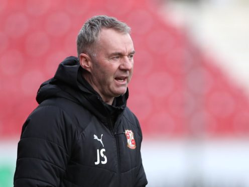 Swindon manager John Sheridan has offered to resign from his role as they edge closer to relegation (Bradley Collyer/PA)