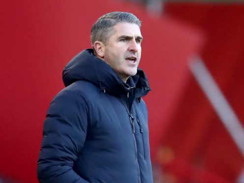 Plymouth manager Ryan Lowe was furious with his team (Tim Goode/PA).