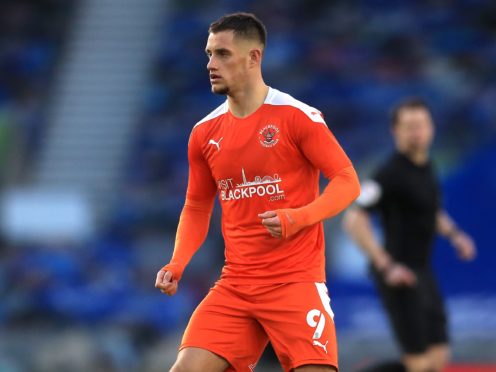Jerry Yates bagged a brace for Blackpool against Gillingham (Adam Davy/PA)