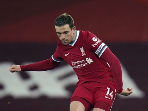 A charity using Jordan Henderson’s social media accounts says racial hatred online is becoming a daily occurrence (Tim Keeton/PA)