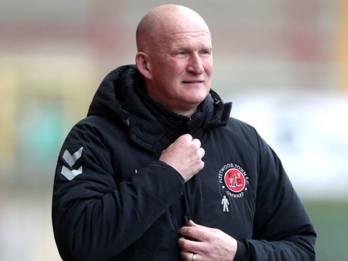Fleetwood boss Simon Grayson is preparing for the visit of Crewe (Richard Sellers/PA)