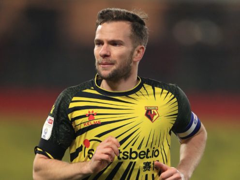 Watford midfielder Tom Cleverley has been sidelined by a knee issue (Mike Egerton/PA)