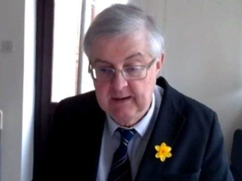 First Minister Mark Drakeford said Welsh Labour would not support holding an independence referendum unless Plaid Cymru won a majority in the Senedd (House of Commons/PA)
