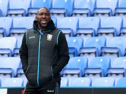 Darren Moore has contracted pneumonia (Jonathan Brady/PA)