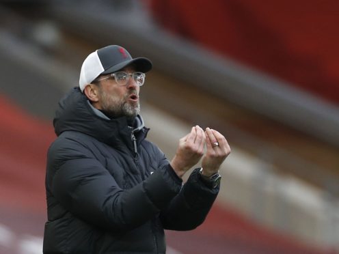 Liverpool manager Jurgen Klopp is hoping for three much-needed points against Arsenal this weekend (Phil Noble/PA)