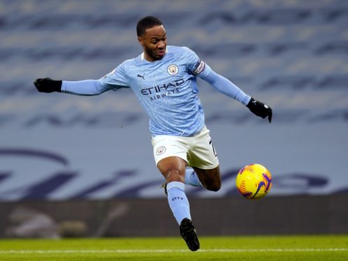 Raheem Sterling has started just two of Manchester City’s last eight games (Tim Keeton/PA)