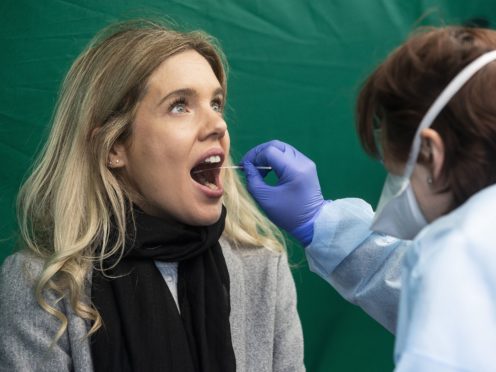 Those who have tested positive for Covid in past six months could qualify for a so-called vaccine passport (Brian Lawless/PA)