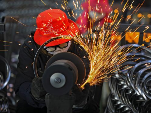 China’s exports surged 30.6% in March compared to the previous year as global demand revived despite the persisting coronavirus pandemic (Chinatopix/AP)
