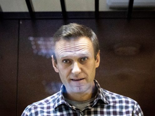 Russian opposition leader Alexei Navalny has a back injury (Alexander Zemlianichenko/AP)