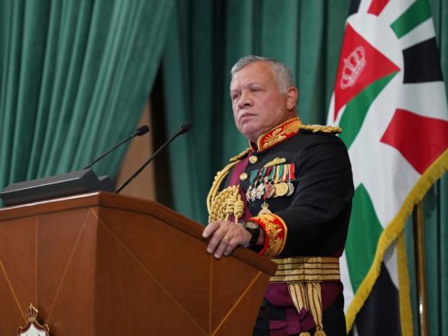 King Abdullah II of Jordan (Yousef Allan/AP)