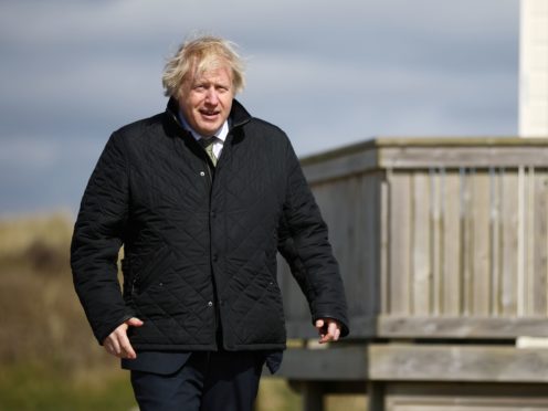 Prime Minister Boris Johnson, during a visit to Cornwall, said ‘we will look at all possibilities’ (Tom Nicholson/PA)