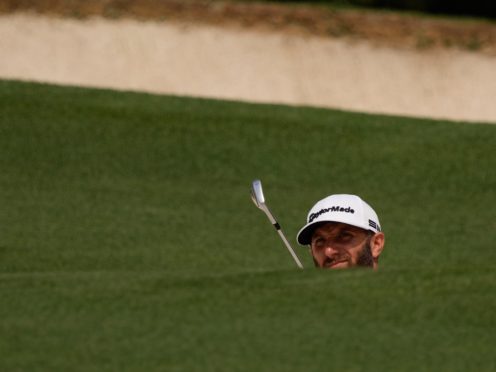Defending champion Dustin Johnson carded an opening 74 in the 85th Masters (David J. Phillip/PA)