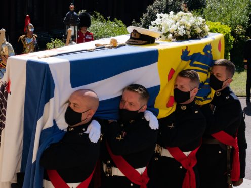 The BBC has defended its coverage of the Duke of Edinburgh’s funeral after being hit with complaints (Arthur Edwards/The Sun/PA)