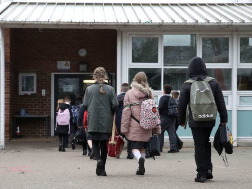 A multi-year education recovery package of up to £15 billion is required in England to ensure children catch up on missed learning, a report suggests (Martin Rickett/PA)