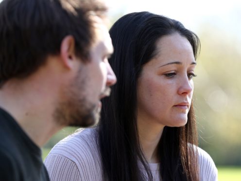 Tom and Sarah Richford (Gareth Fuller/PA)