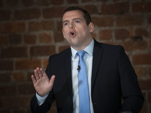 Scottish Conservative leader Douglas Ross has pledged to push for the right to rehab services to be incorporated in Scots law (Jane Barlow/PA)