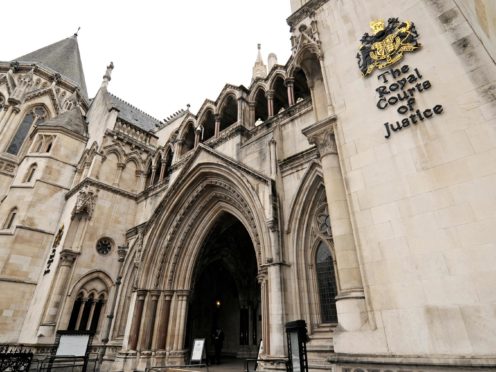 Keith Wain and Julie Kelly were filmed in 2017 and brought their case against Channel 5 (PA)