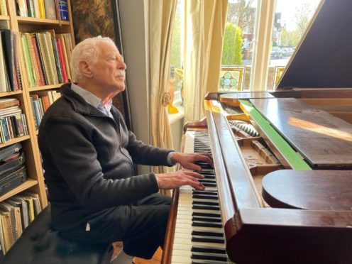 Alan Melinek has gone viral on TikTok playing the piano and raising money for charity (Cancer Research UK/pianograndad.com)