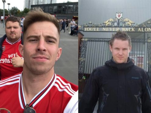 Liverpool and Arsenal fans react to the proposed new European Super League (Pierce Robinson/David Vestik)