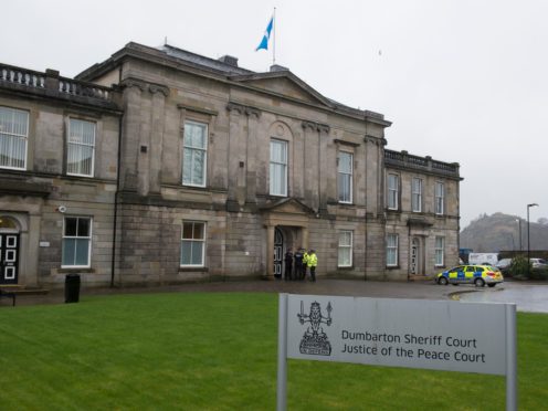 The teenager appeared at Dumbarton Sheriff Court (John Linton/PA)