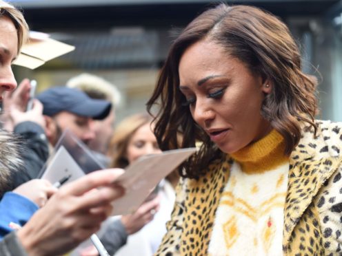 Spice Girls star Melanie Brown (David Mirzoeff/PA)