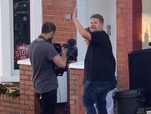 James Corden (Carys Brown/PA)