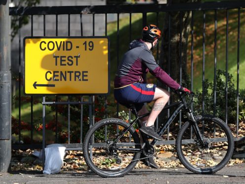 The latest coronavirus figures have been published (Andrew Milligan/PA)