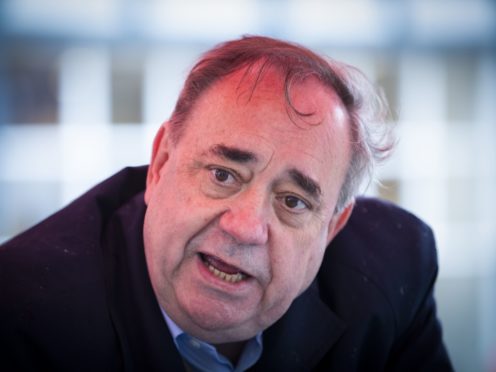 Alex Salmond said ‘online warriors’ are a problem in politics (Jane Barlow/PA)