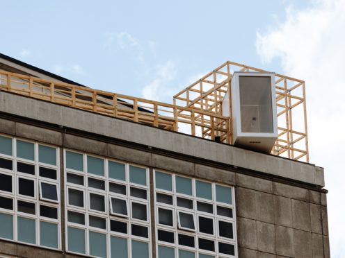 The setting for a year-long artistic project on the roof of Hull College (Tom Arran/PA)