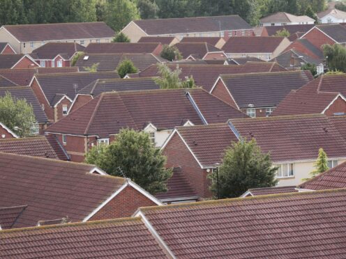 Home insurance premiums have fallen by 5.6% over the past year, according to Consumer Intelligence (Yui Mok/PA)