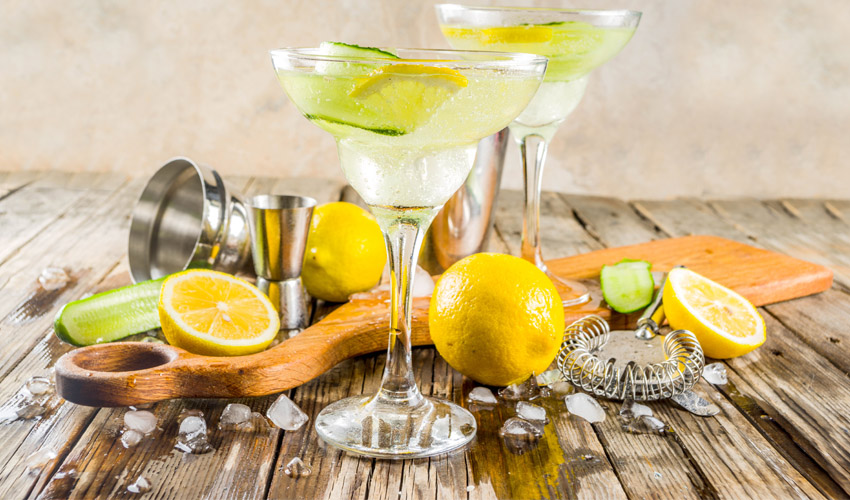 gin collins Featured Image for Rejoice, Here’s How to Have Fewer Calories in Your G&T Than a Glass of Wine