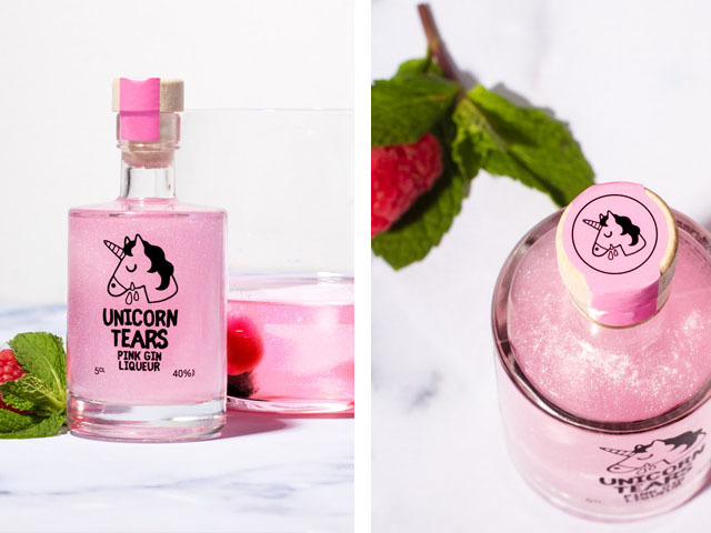 unicorn tears pink gin Featured Image for Unicorn Tears now has its very own pocket sized pink version