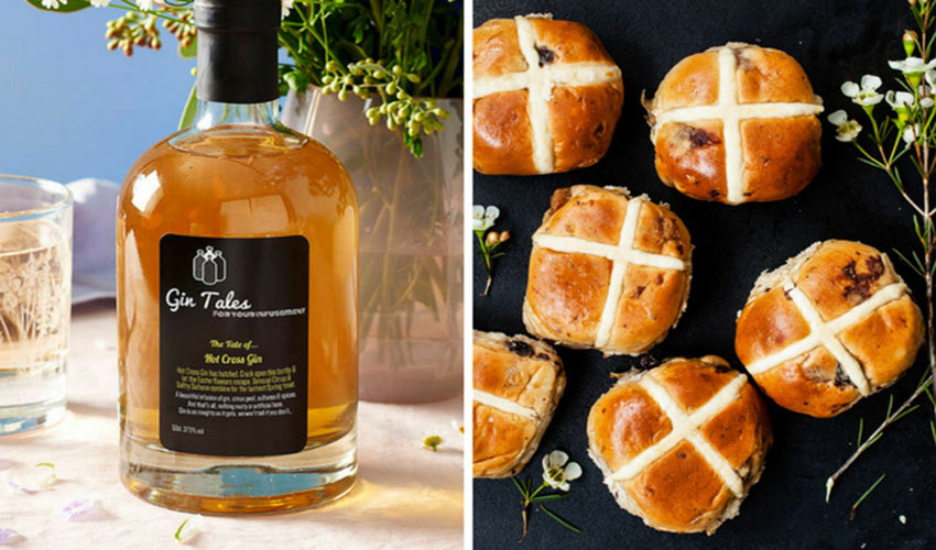 hot cross bun gin Featured Image for Hold On to Your Gin Easter Eggs, Hot Cross Bun Gin Is Here