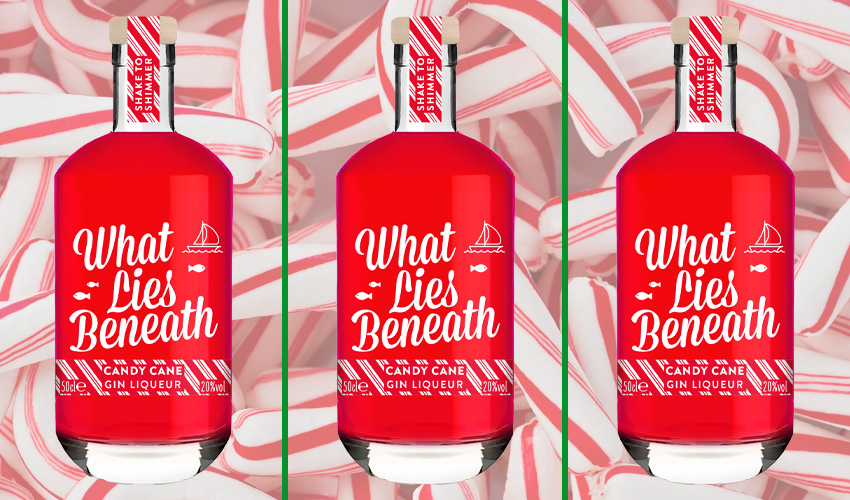 B&M Candy Cane Gin Liqueur Is All Kinds of Shimmering Fun
