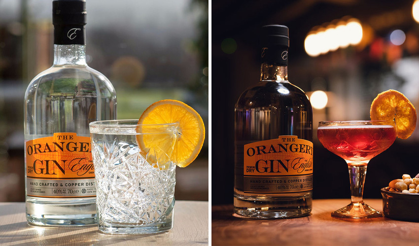 orangery gin english drinks company