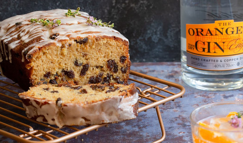 ginger and orange gin drizzle cake Ginger and Orange Gin Drizzle Cake