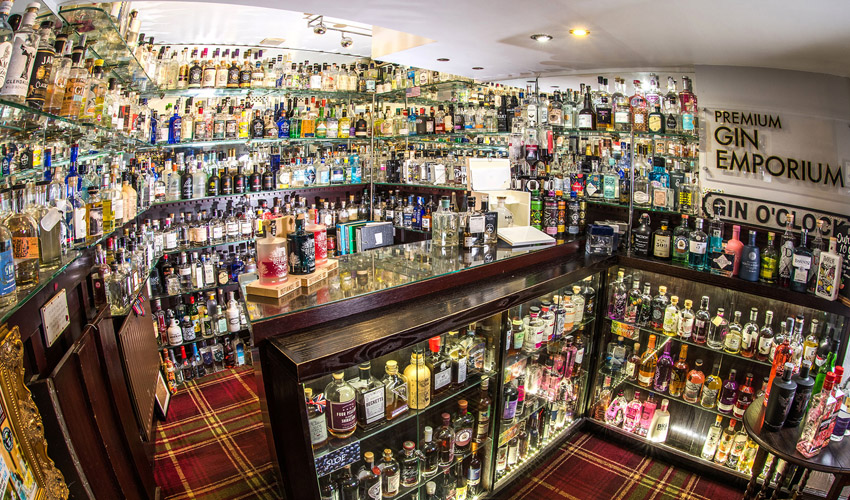 most gins in the world pub old bell inn world record