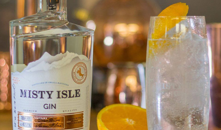 misty isle gin review