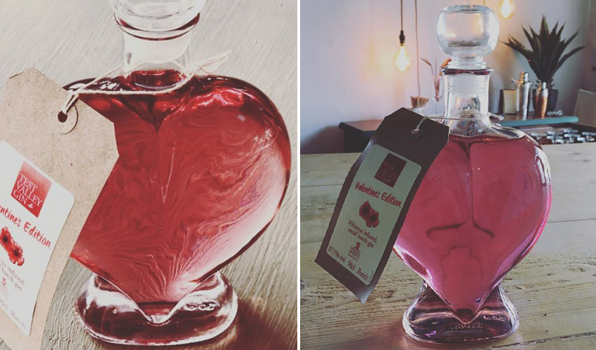 valentine’s gin wessex spirits wessex spirits valentines gin