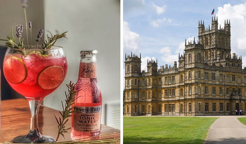 downton abbey cocktails Featured Image for The Real Life Location Behind Downton Abbey Is Hosting a Virtual Cocktails Event