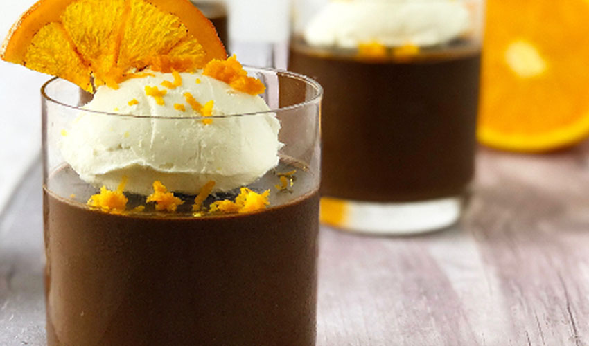 gin mousse gin chocolate mousse