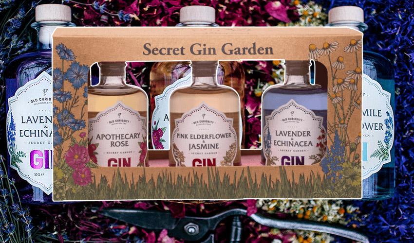 secret gin garden Featured Image for This Enchanting Colour Changing Gin Tasting Pack Will Whisk You Away to a Secret Garden