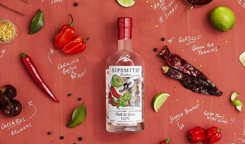 sipsmith chilli and lime gin sipsmith chilli & lime gin