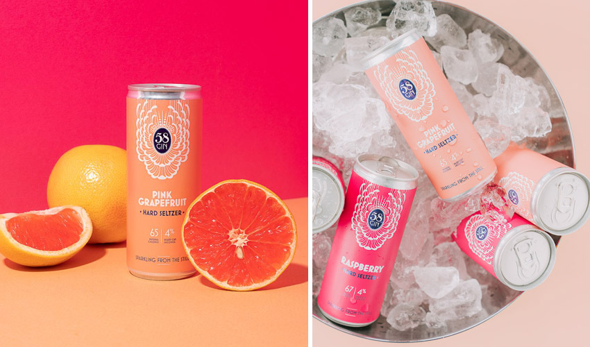 hard gin seltzer 58 gin hard seltzers