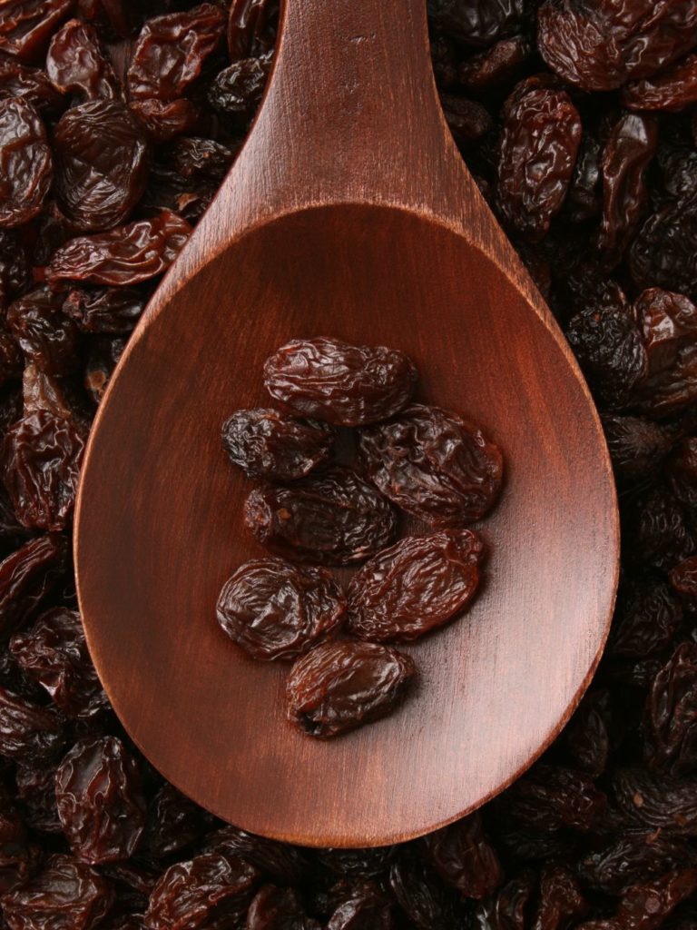 health benefits of california raisins