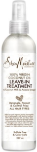 Shea Moisture 100% Virgin Coconut Oil Leave-In Conditioner