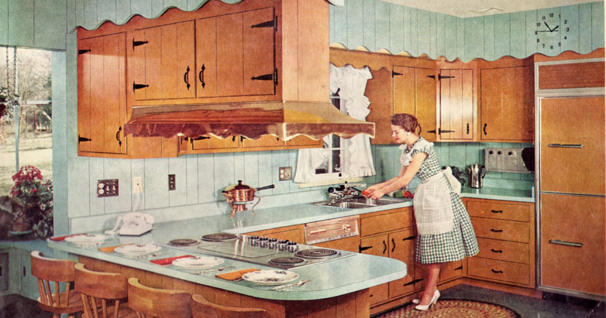 Best Retro Kitchen Appliances You Can Buy Today Inspiralist   50s Kitchen FB  