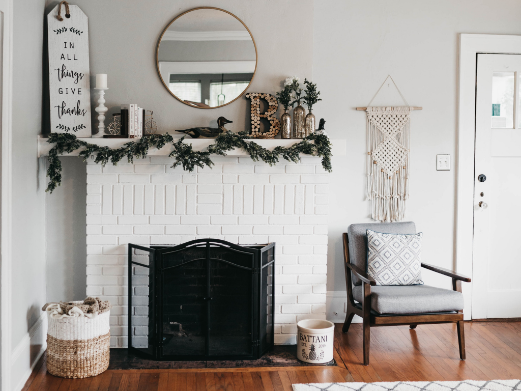 fireplace decor
